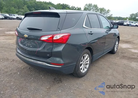 2020 Chevrolet Equinox Fwd Lt 1.5L Turbo из США, поврежденный, VIN 3GNAXKEV0LS532871